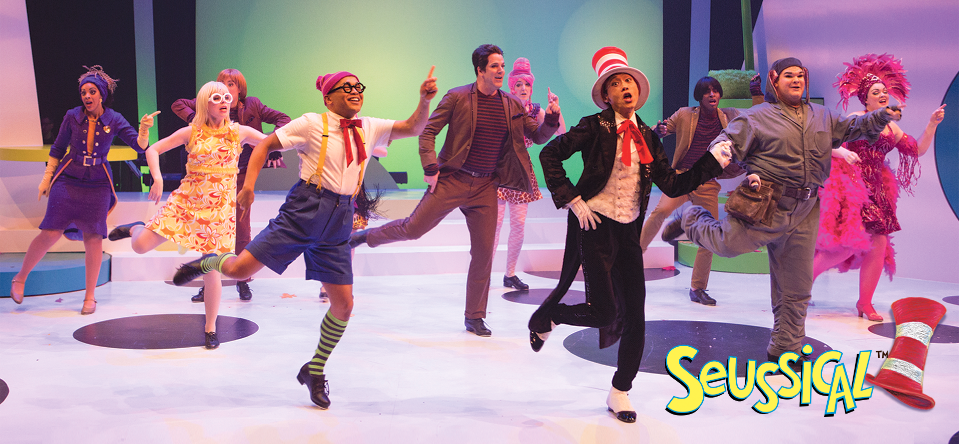 Seussical ensemble production image