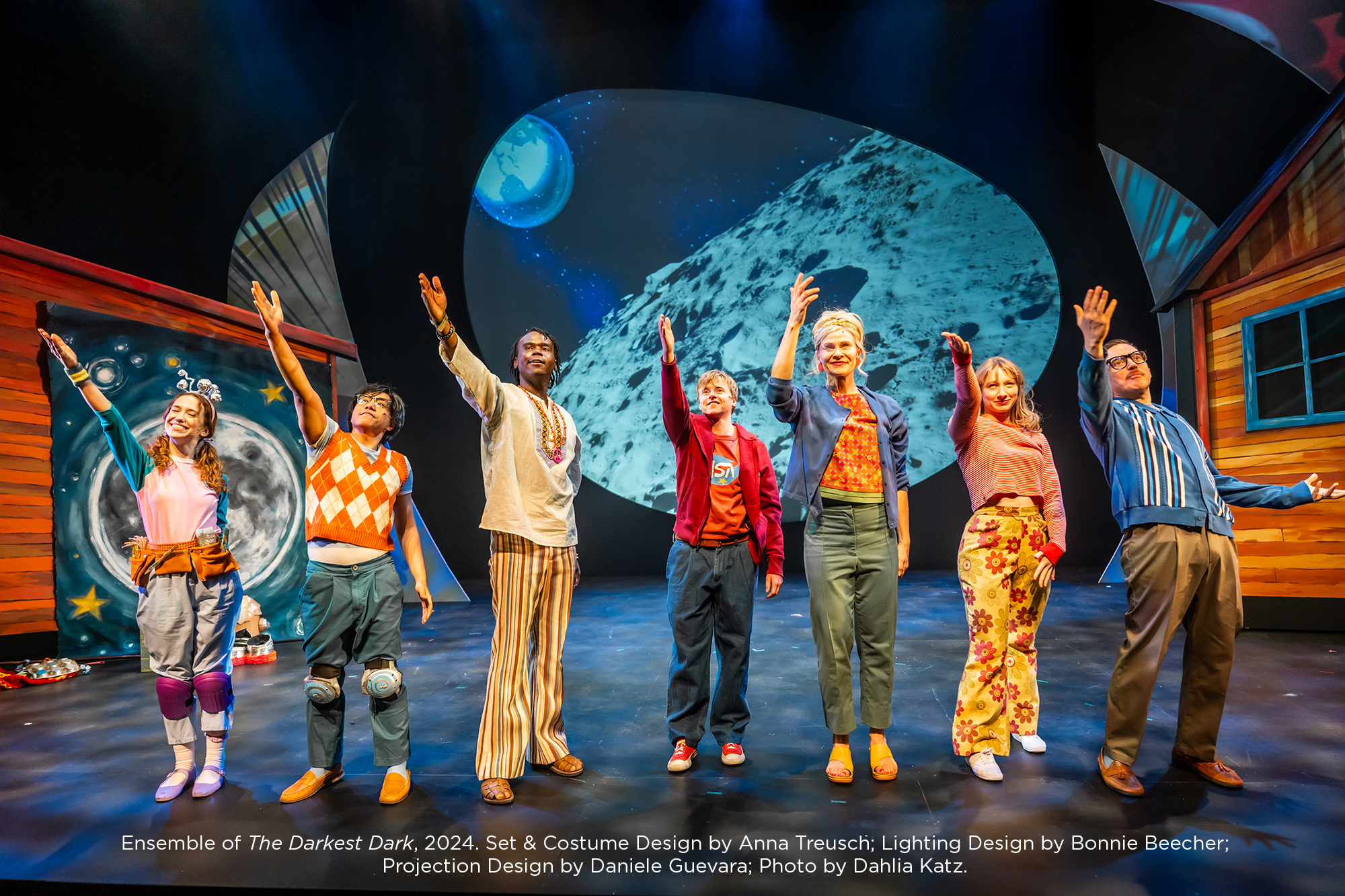 cast members on stage